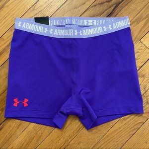 🎉3X HP🎉Large Girls Under Armour Shorts NWT